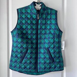 NWT! Karen Scott Sport Quilted Puffer Vest
